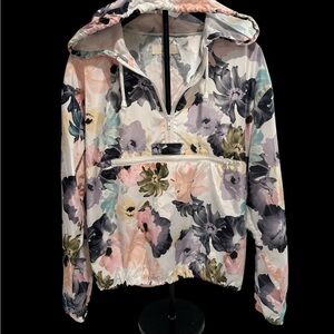 Threads 4 Thought White and Pink Sweater WinBreaker